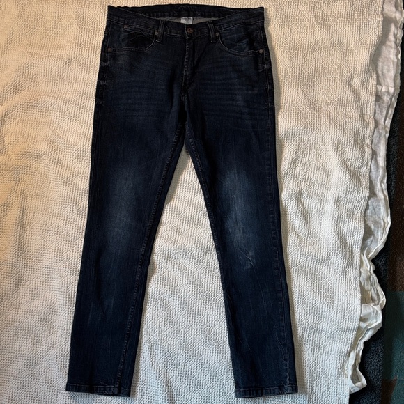 Paper Denim & Cloth Denim - Paper Denim & Cloth Dark Indigo Wash Jeans, Stretch, Straight Leg, 32 x 30, NWOT